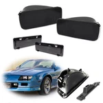 4PCS Black Side Marker Turn Signal Light Bumper Lamps For Chevrolet Camaro 85-92. Fixed Price $39.99.