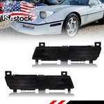 Smoke Lens Front Corner Turn Signal Side Marker Lights For 1984-1987 Corvette C4. Fixed Price $59.99.