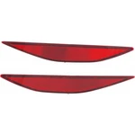 For Volkswagen Golf Reflectors 2015-2017 Pair Driver And Passenger Rear Dot. Fixed Price $45.40.