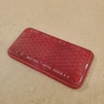 Lucas Square Red Side Reflector Oem 22 Sae A69 Morris Minor Mgb. Fixed Price $14.99.