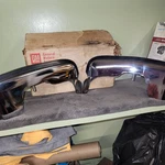 Nos 1973 Monte Carlo Front Bumper Guards Package# GM994372. Fixed Price $210.00.