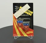 Nos Vintage Automobile Motorcycle Bicycle License Plate Patriotic Usa Reflector. Fixed Price $51.00.