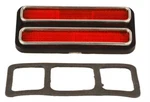 1968-72 Chevy Pickup, 78-84 Van Rear Marker Red Lens W/chrome New Dii. Fixed Price $17.89.