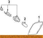 Mercedes Oem 08-15 C300 Marker Lamps-side 2048200121. Fixed Price $54.00.