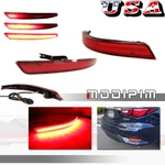 For 16-20 Infiniti QX60 Rear Bumper Reflectors Tail Brake Turn Signal Lights Red. Fixed Price $34.99.