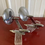 1950 's 1960 Yankee Comet Space Age Side View Mirror Pair Low Rider Kustom. Fixed Price $199.99.
