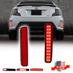 Red Lens Bumper Reflectors Led Strobe Flash Brake Lights For 14-16 Scion Tc, Etc. Fixed Price $24.99.