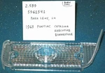 1969 Pontiac Catalina Bonneville Nos Front Lh Parking Light Lens 5961541. Fixed Price $24.99.