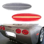 Clear Lens Full Led Strip Rear Side Marker Light Kit For 99-04 Chevy C5 Corvette. Fixed Price $27.09.