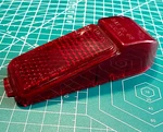 Lucas Jaguar Mgb Red Tall Side Marker Lens P1 68 L824 Left 54579362 Oem!. Fixed Price $29.95.
