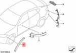 Genuine Bmw F39 X2 28IX M35IX Side-marker Rear Reflector Right 63137420742. Fixed Price $28.00.