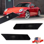 2X Smoked Lens Front Side Marker Lights For Porsche 911 997 987 Cayman Boxster. Fixed Price $22.99.