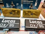 Lucas Lights Nos New In Box W/ Covers Lamps Pr DX/95 DX-95 Mgb TR7 TR8 Tvr. Fixed Price $124.99.