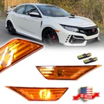 For 2016-2021 Honda Civic Amber Side Marker Lamp Turn Signal Lights W/ Led Bulbs. Fixed Price $13.49.