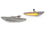 Depo Clear Amber Bar Led Side Marker Lights For 02-05 Bmw E46 4D Sedan 5D Wagon. Fixed Price $9.95.