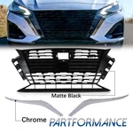 Fit 2023 2024 Nissan Altima Sr Front Bumper Upper Grille & Molding Set. Fixed Price $105.99.