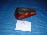Vintage Oem Hella Left Turn Signal Lens And Cover With SCREWS.(#97). Fixed Price $15.00.