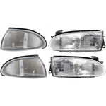Headlight Kit For 1993-1997 Geo Prizm GM2503134 GM2502134 GM2520127 GM2521127. Fixed Price $129.25.