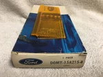 Nos Ford Mercury 1970 Side Marker Lamp Lens Amber D0MY-15A215-B Lh. Fixed Price $9.00.