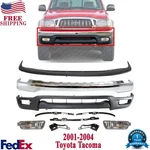 Bumper Kit With Brackets & Retainer + Signal Lamps Set For 2001-04 Toyota Tacoma. Fixed Price $420.20.