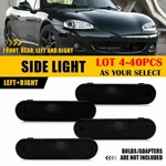 4-40X Smoked Side Marker Light Housing Front&rear For Mazda Miata MX-5 1990-2005. Fixed Price $180.97.