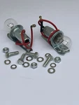 LU574383 - Lucas L1130 Torpedo Lamp Single Filament Bulb Holder Morgan Mg. Fixed Price $26.32.