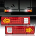 12V Universal Trailer Truck Led Tail Lights Brake Reverse Side Marker Lamp Kit. Fixed Price $18.99.