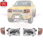 New Headlight & Turn Signal Lamp For 1998 1999 2000 Nissan Frontier Xterra. Fixed Price $154.49.