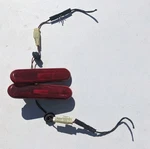 Pair Mercury Capri XR2 Turbo Rear Side Marker Light Left Right Oem 1994. Fixed Price $74.99.