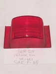 Ser Do Red 101 Lens Sae P 65 Side Marker Signal Light Cover Vintage Chicago. Fixed Price $7.49.