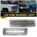 Led Front Side Marker Light For 81-86 Chevy Chevrolet Gmc C20 C10 C30 Blazer C/k. Fixed Price $24.99.