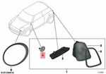 Genuine Mini Cooper One R55 R56 R57 R58 R59 Coop.s Jcw Additional 63132225809. Fixed Price $84.67.