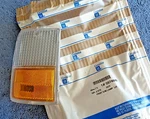 Nos New Oem Gm 87-90 Caprice Lh Turn Signal Side Marker Lamp Light Lens Emblem. Fixed Price $43.50.