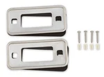 D0UZ-15A460-S Scott Drake Bronco Reflector Bezels (stainless). Fixed Price $71.89.