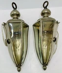 Vintage Pair Pierce Arrow Pillar Lamp Coach Light Original 1912 Auto Car Antique. Fixed Price $2499.99.