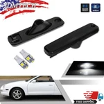 Euro Style Smoked Front Side Marker W/ White Led Kit For 1994-1999 Toyota Celica. Fixed Price $22.99.