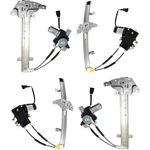Power Window Regulator Set For 97-03 Pontiac Grand Prix Front & Rear With Motor. Fixed Price $130.03.