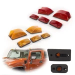 For 03-09 Hummer H2 Cab Marker Roof Running Light Amber Red Cover W/ Gaskets Kit. Fixed Price $39.99.