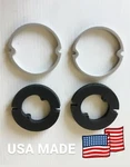 New Oem Material Parklight Housing & Lens Gasket Chevy Truck 1955 1956 1957 Usa. Fixed Price $13.00.