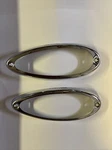 To Vintage Swf K3260 356 Porsche Rear Tail Light Trim Rings Sold Separate. Fixed Price $42.00.