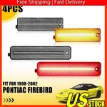 4X Clear For 98-02 Pontiac Trans Firebird Led Front & Rear Side Marker Lights. Fixed Price $28.99.