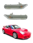 Porsche 996 GT3/ GT2/ Turbo Clear Side Marker Euro Light Set Genuine. Fixed Price $174.95.