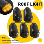5PCS Solar Powered Cab Lights Roof Led For Truck Trailers Amber Pickup. Fixed Price $28.49.