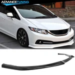 Fits 13-15 Honda Civic Sedan A-spec Style Front Bumper Lip Unpainted Black. Fixed Price $699.00.