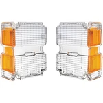 1971 Chevelle Malibu; Park Lamp Lenses; Except Station Wagon; Clear With Amber. Fixed Price $59.99.
