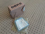 1992-1998 Ford Bronco Front Left Driver Side Corner Marker Light Lamp Depo. Fixed Price $15.00.