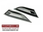 Genuine Porsche 981 718 Carrera Led Clear Side Marker Light Set 99163125506. Fixed Price $245.00.