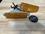 Vw MK1 Rabbit Jetta Pair Bumper Marker Light Assembly Oem. Fixed Price $43.68.