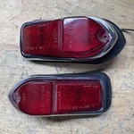 1980-1987 Jaguar XJ6 Rear Side Marker Light Assembly's Red Pair. Fixed Price $42.50.