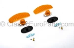 Amber Turn Indicator Signal Marker Light Lens Set For Porsche 911R Swb Lwb 65-73. Fixed Price $474.99.